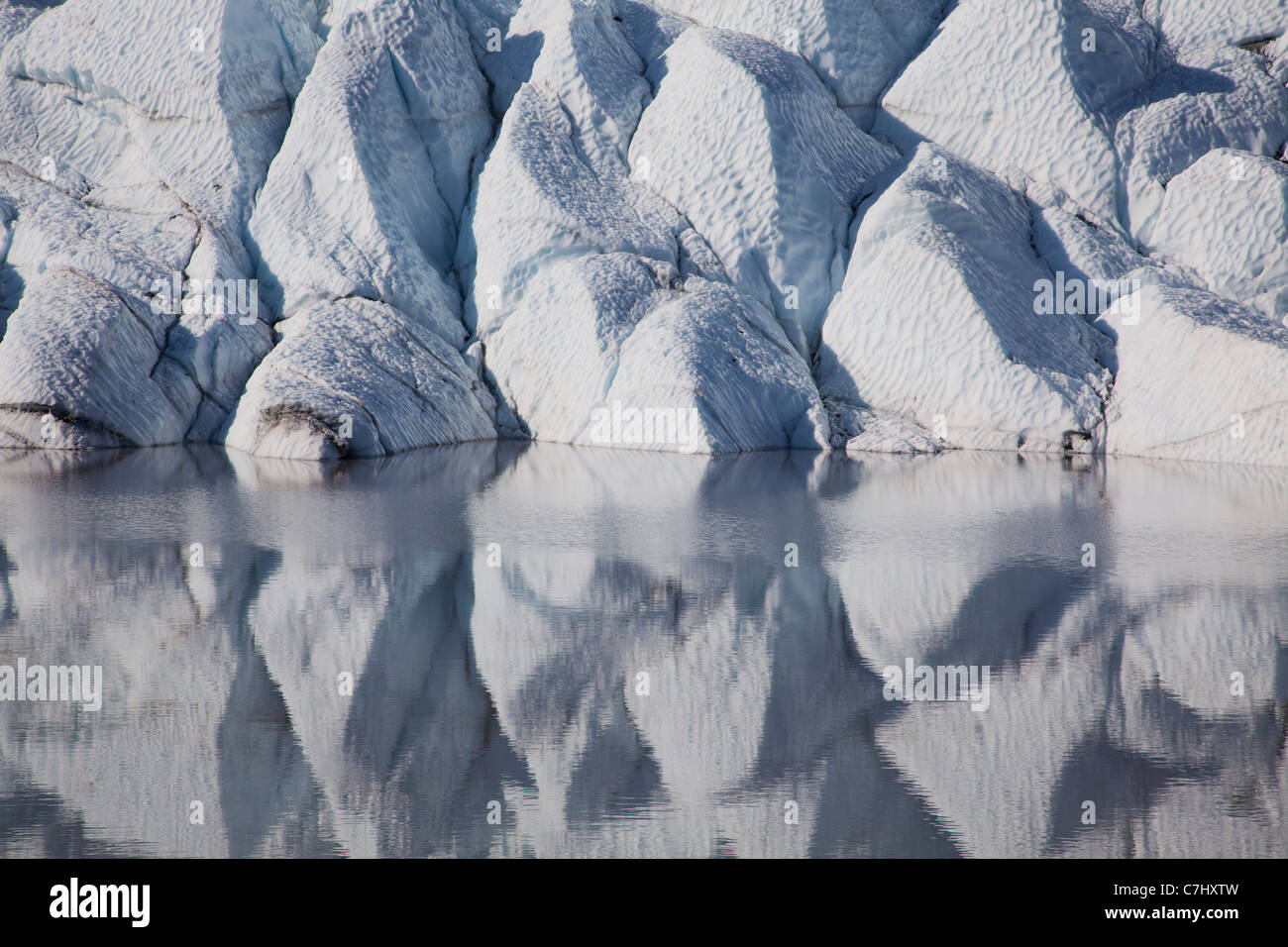 Matanuska Glacier, Alaska. Stock Photo