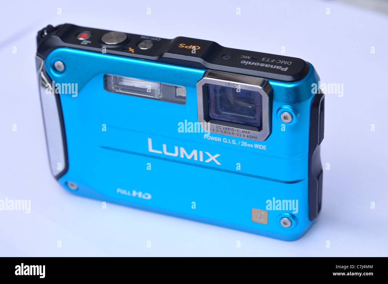 Panasonc dmc-ft3 waterproof camera Stock Photo