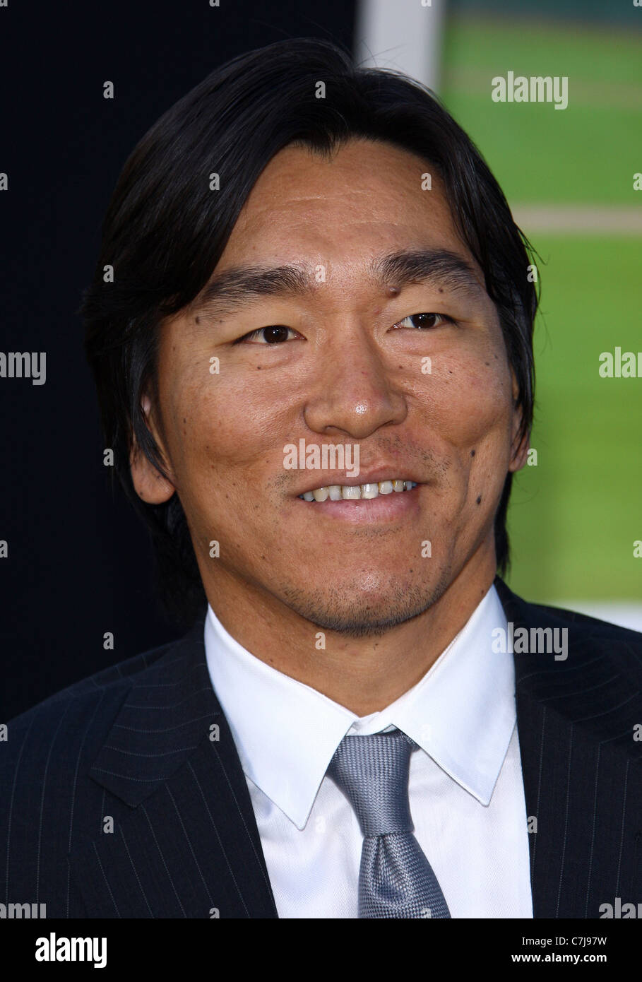 HIDEKI MATSUI MONEYBALL. PREMIERE OAKLAND CA USA 19 September 2011 Stock Photo