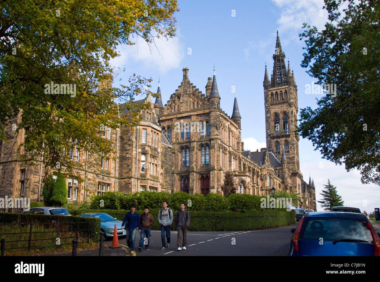 University of Glasgow Scotland Stock Photo