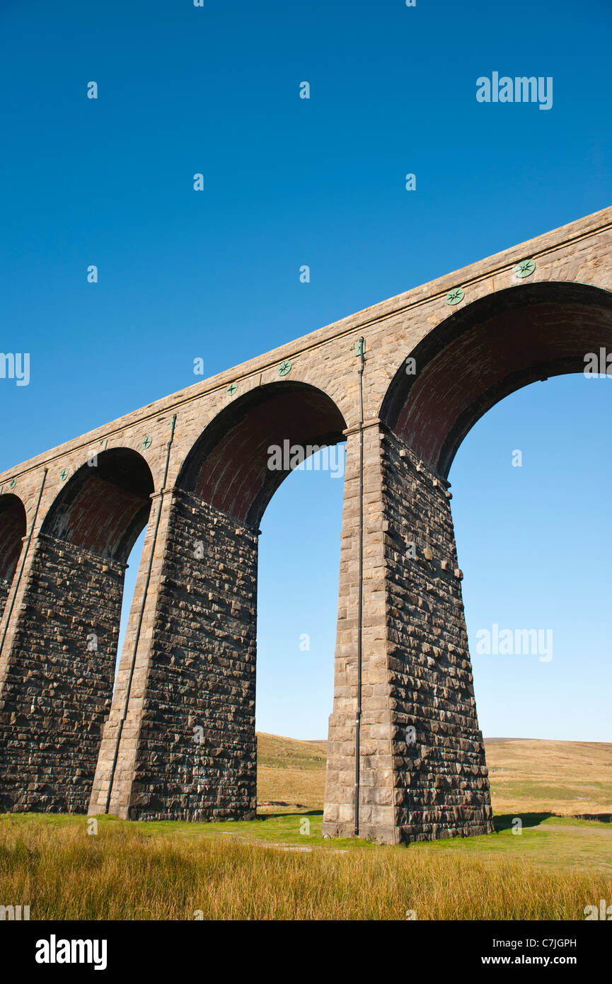 Ribblehead Viaduct, Yorkshire Dales, England, UK Stock Photo