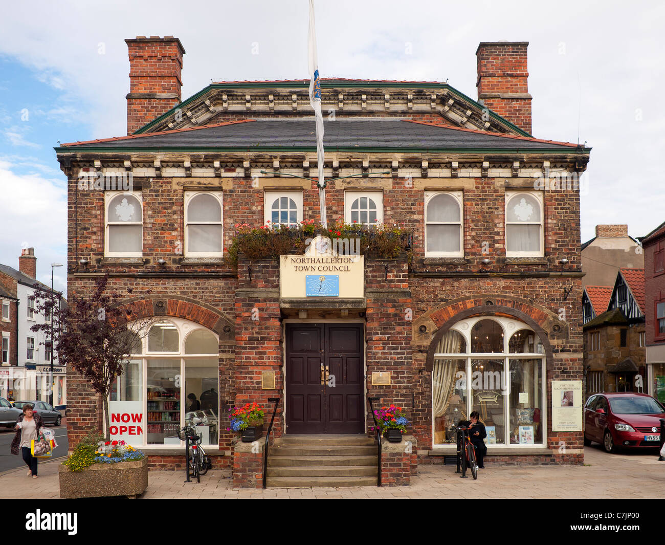 Town Council Offices High Street Northallerton North Yorkshire Stock Photo