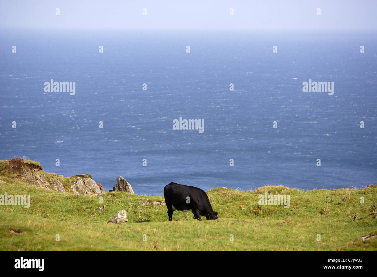 Antrim is one of six counties that form northern ireland hi-res stock ...