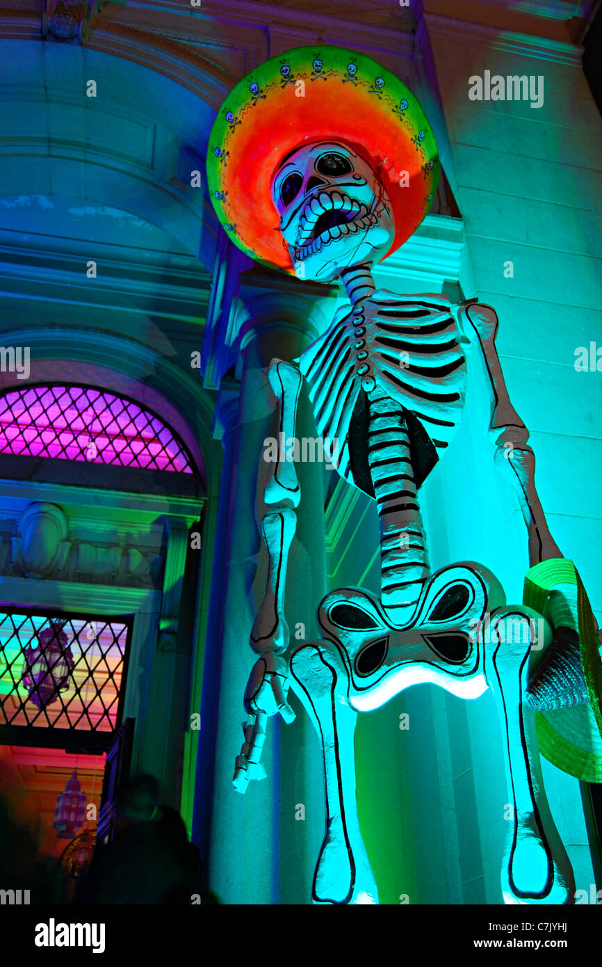 Skeleton, Dia de Los Muertos, Day of the Dead, Hollywood Forever