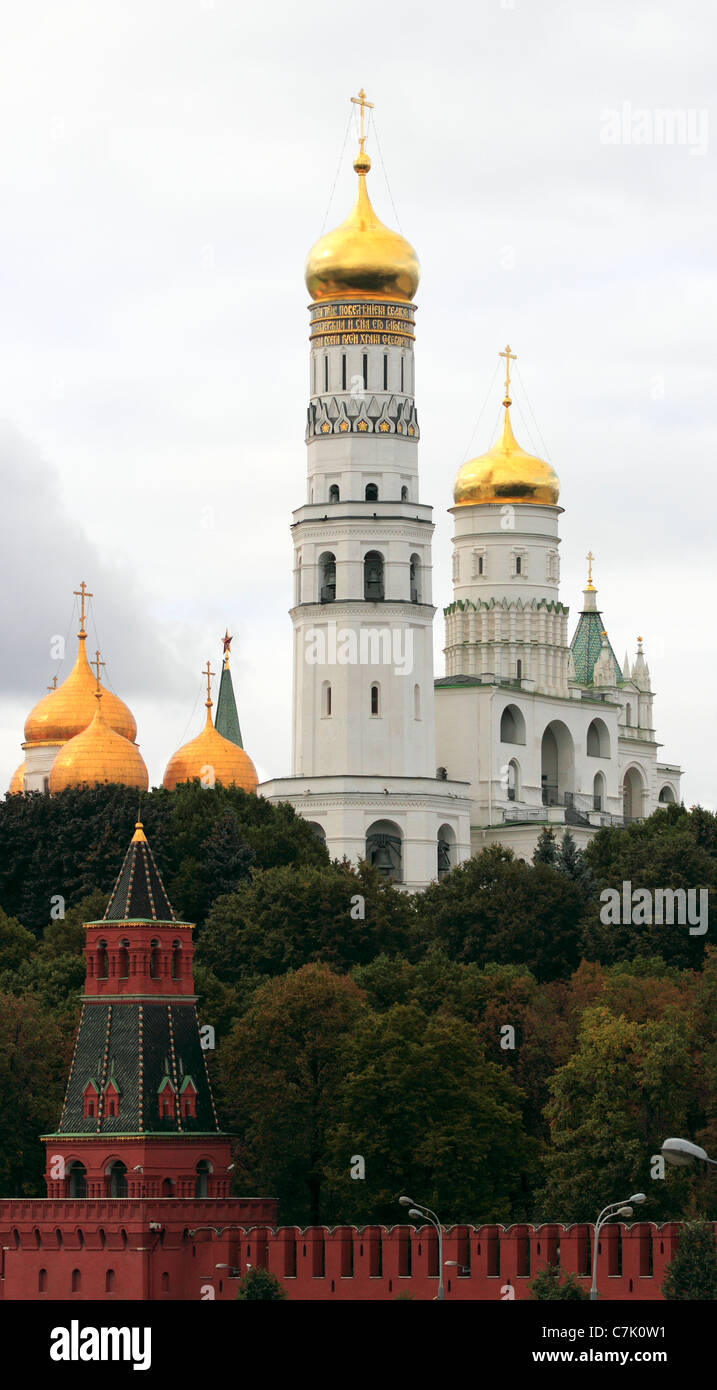 Ivan the Great Bell in the territory of the Moscow Kremlin Stock Photo
