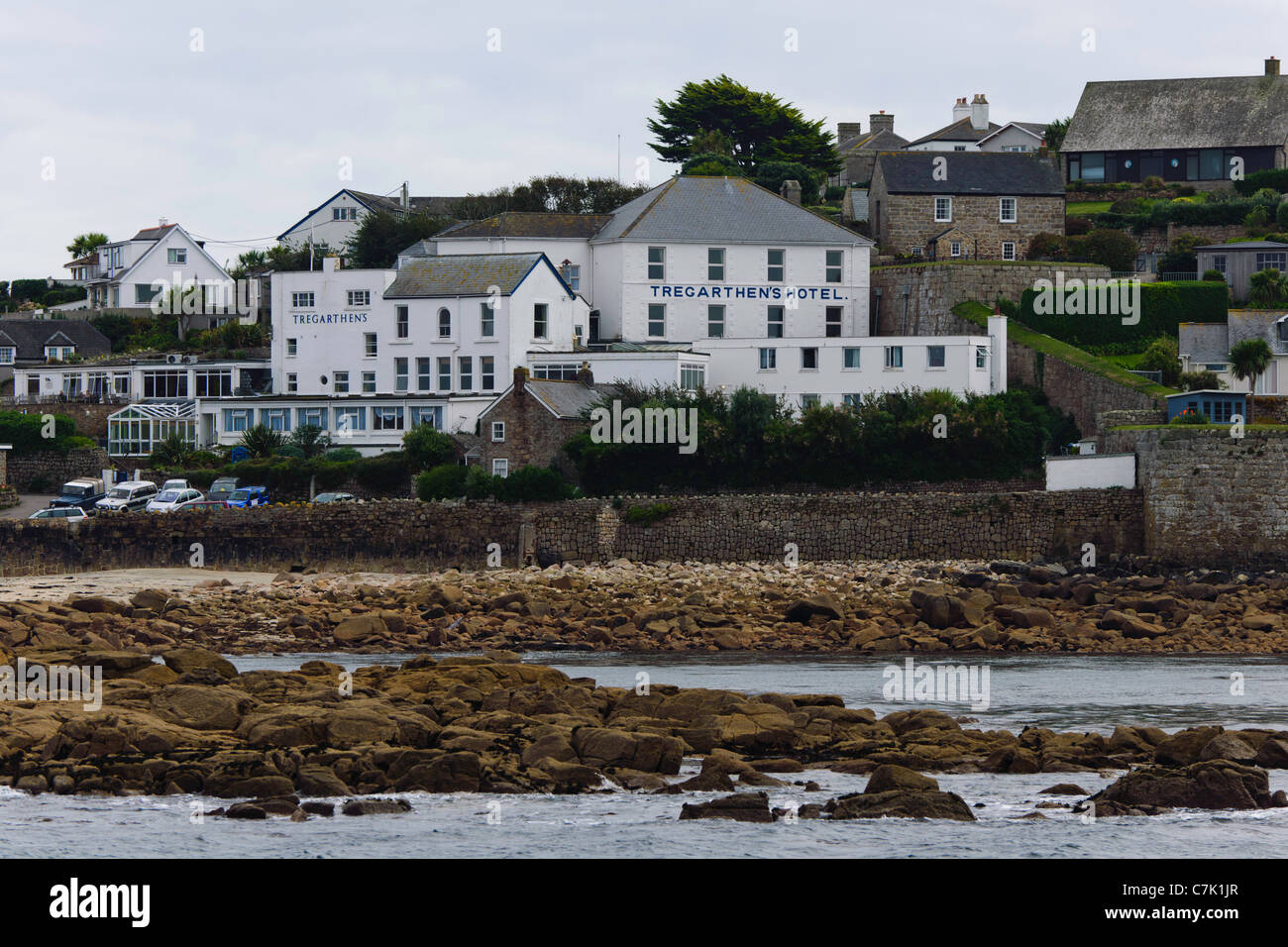 Tregarthen's Hotel Hugh Town St Mary's Isles of Scilly UK Stock Photo Alamy