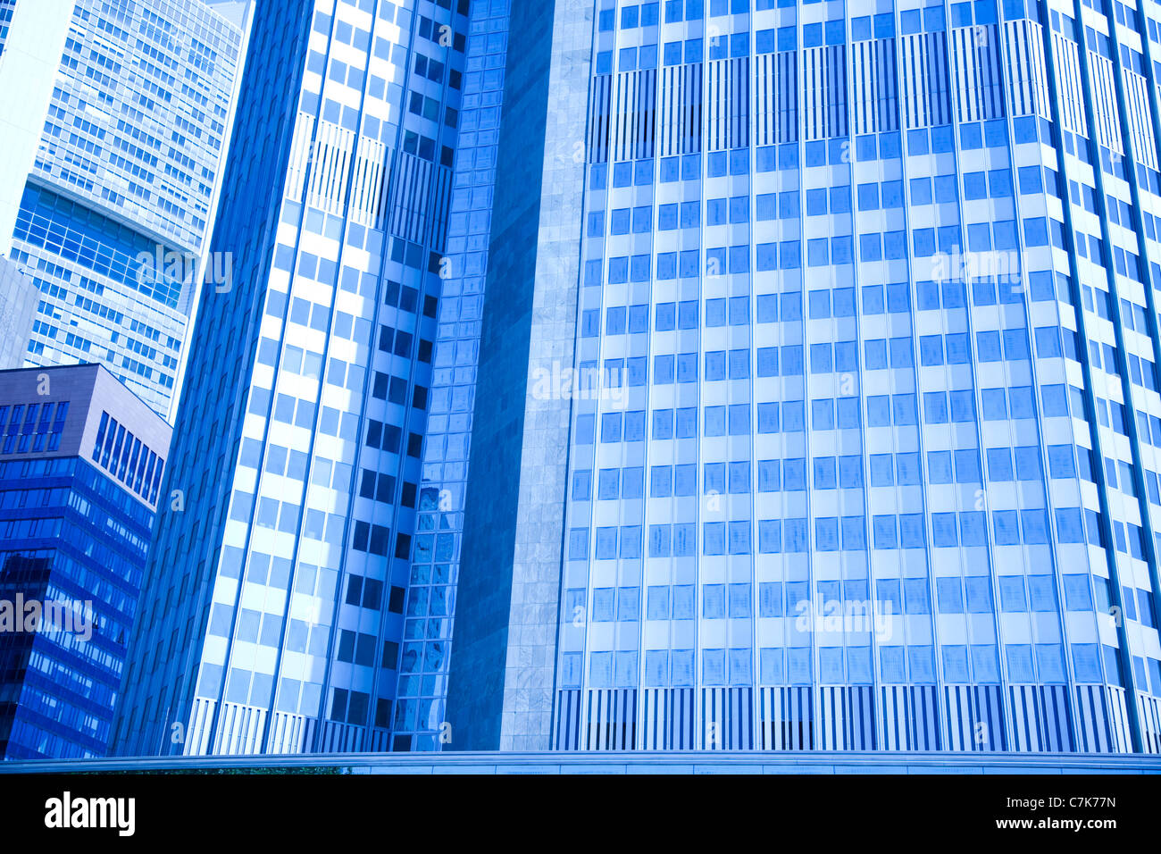 Office building on a background of the blue sky Stock Photo - Alamy