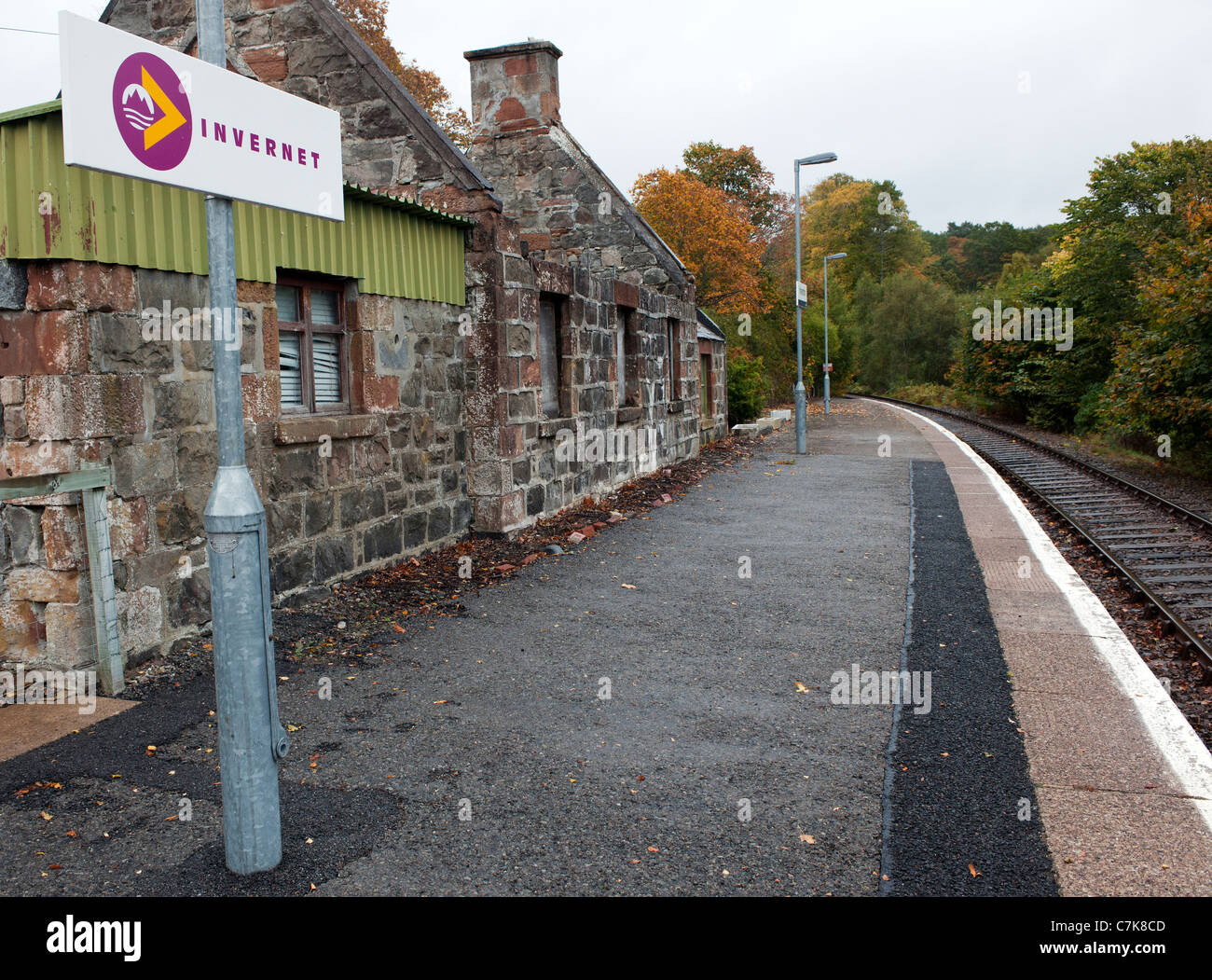 Invershin station hi-res stock photography and images - Alamy