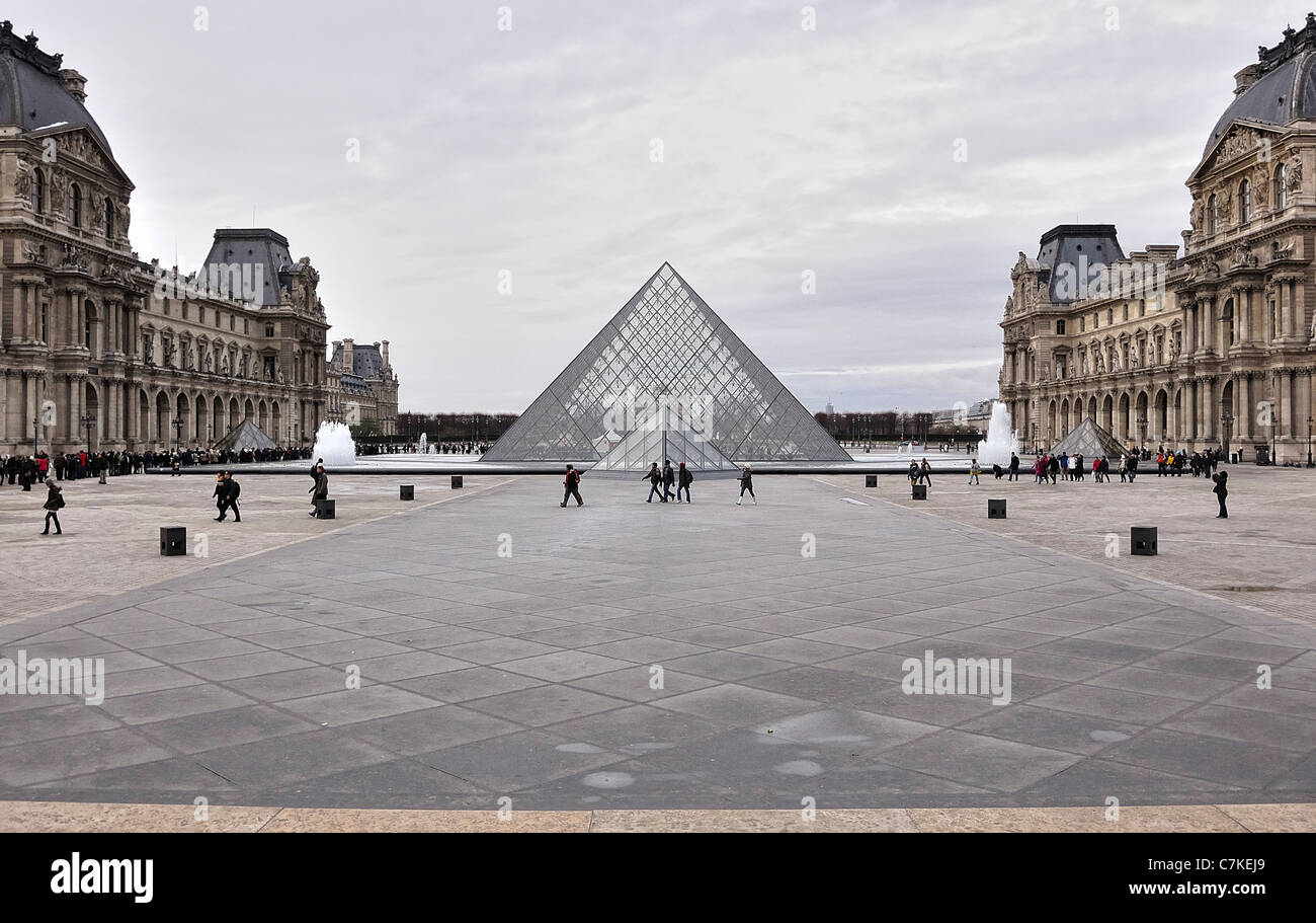 Paris - France Musee du Louvre Stock Photo