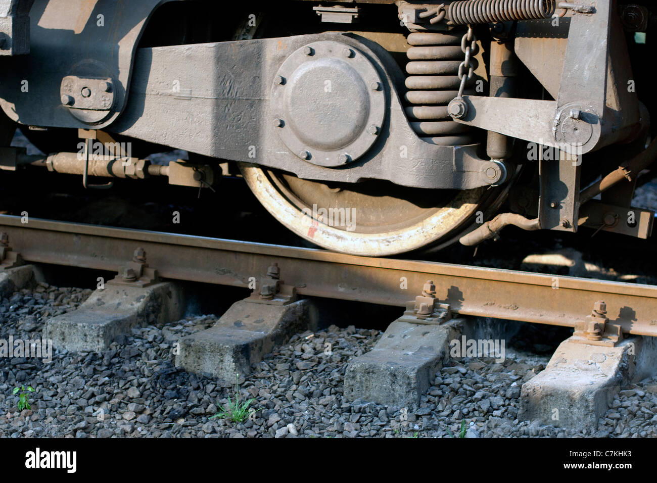 Hydraulics train wheels hi-res stock photography and images - Alamy