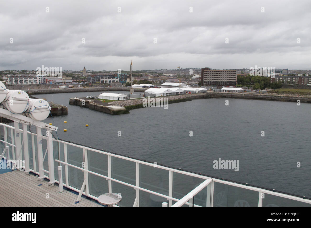 Leaving Plymouth Harbour Stock Photo Alamy