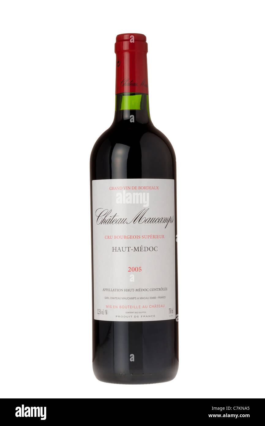 Bordeaux wine bottle claret hires stock photography and images Alamy