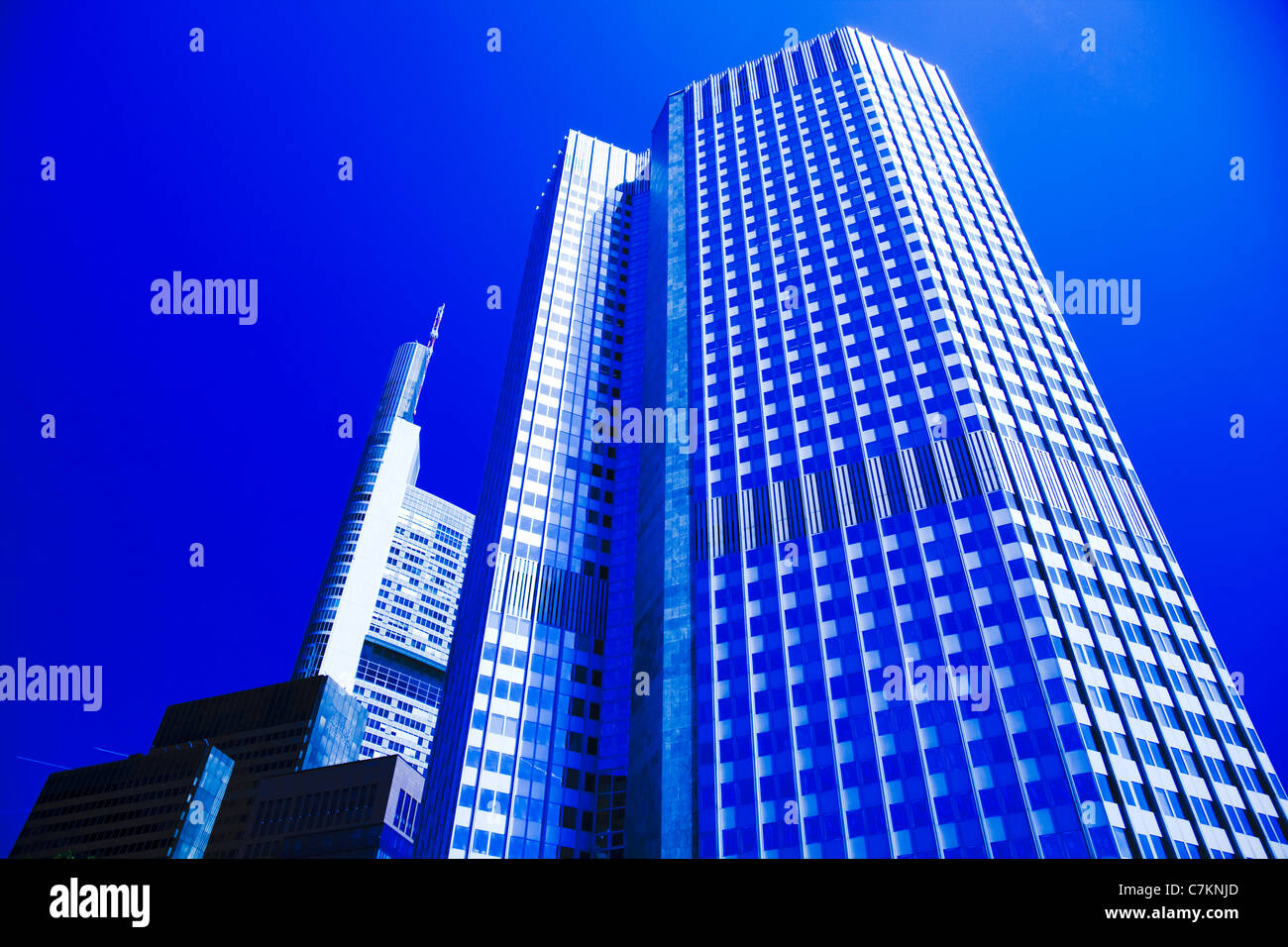 Office building on a background of the blue sky Stock Photo - Alamy