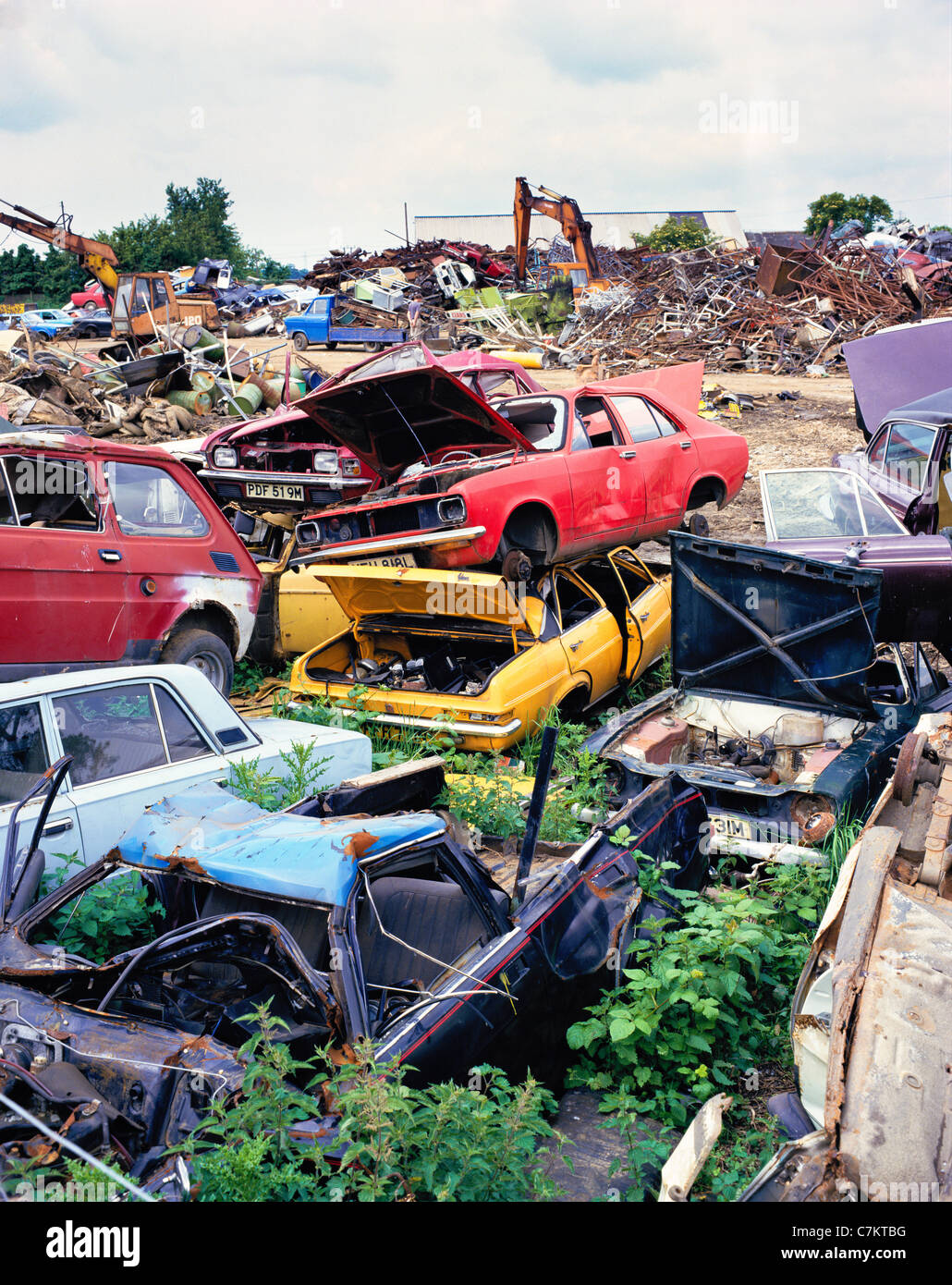 Old Car Scrap Yard Photos