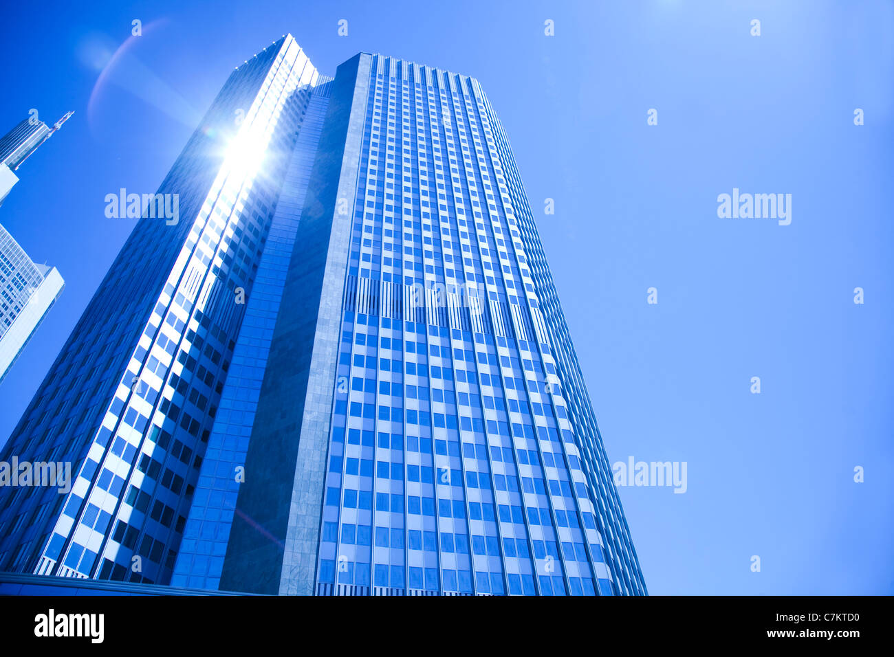 Office building on a background of the blue sky Stock Photo - Alamy
