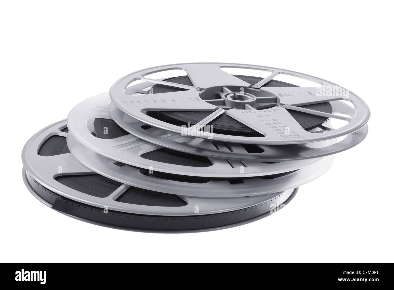 Old movie reels hi-res stock photography and images - Alamy