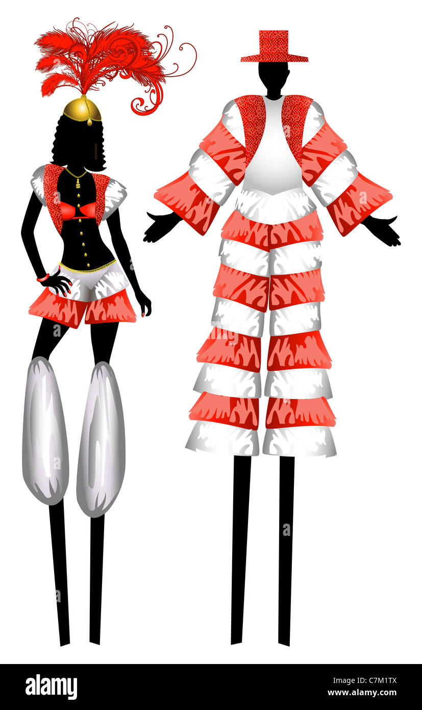 Moko jumbie hires stock photography and images Alamy