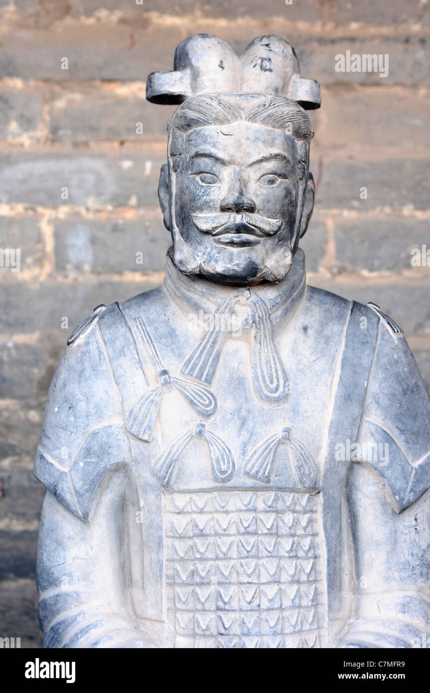 Famous ancient terracotta warriors in Xian, China Stock Photo Alamy