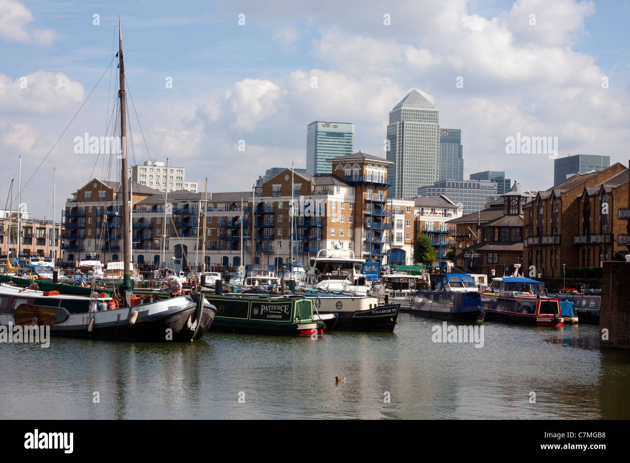 Limehouse Quays, London, England Stock Photo Alamy