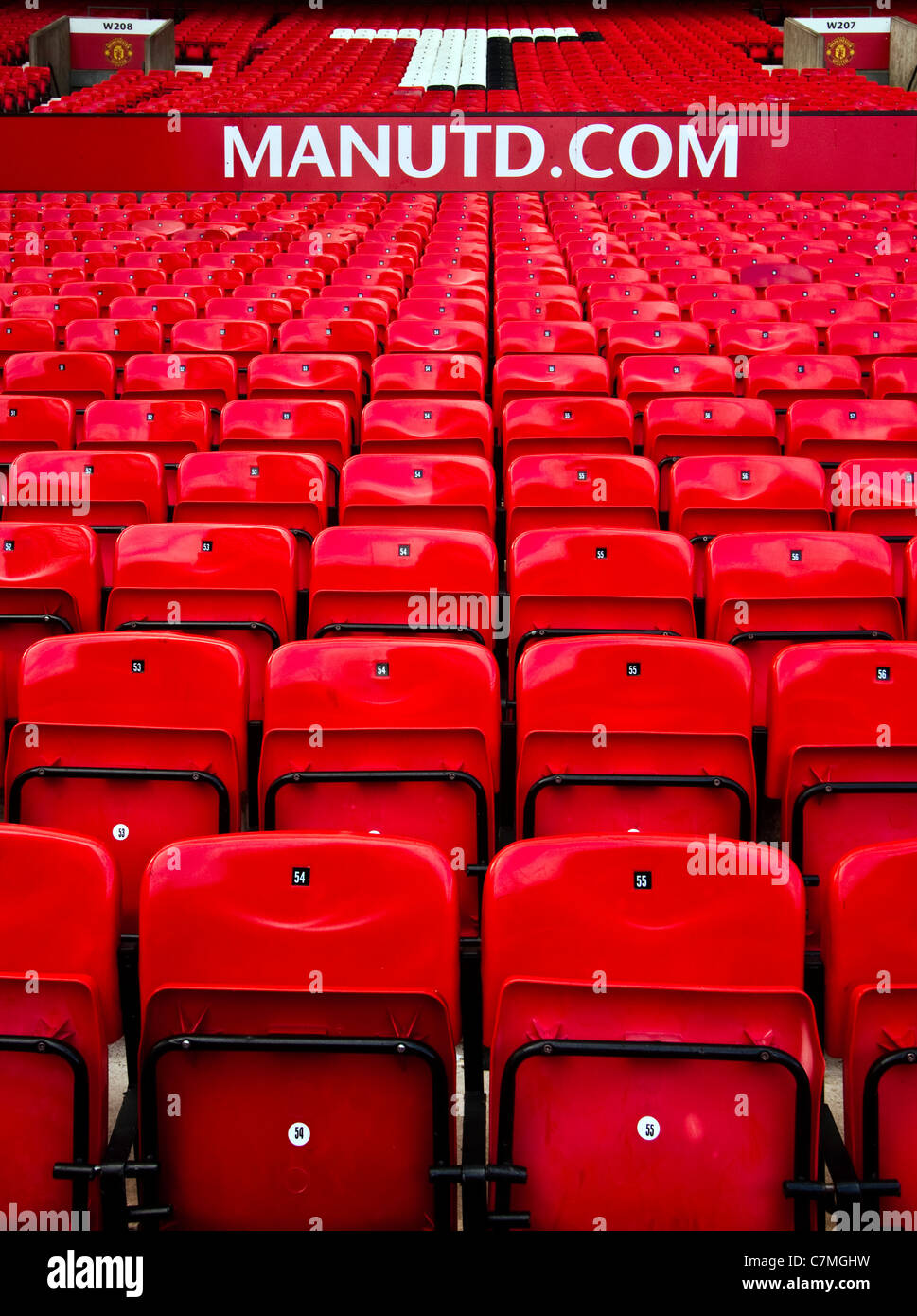 Old Trafford Home of Manchester United Stock Photo Alamy