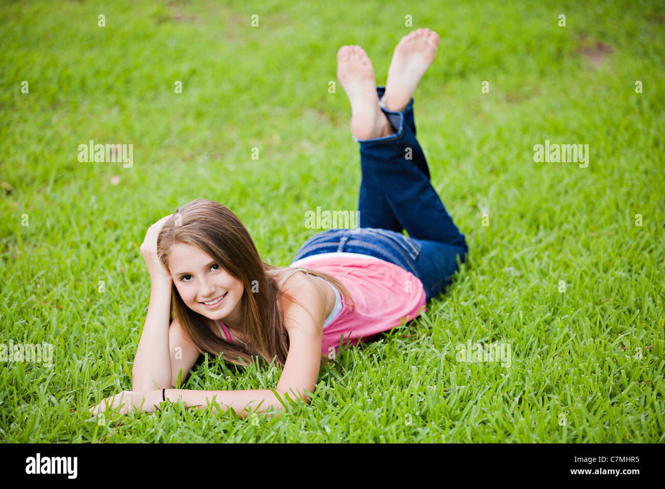 Page 3 Teenage Girl Lying Down Eyes High Resolution Stock Photography And Images Alamy