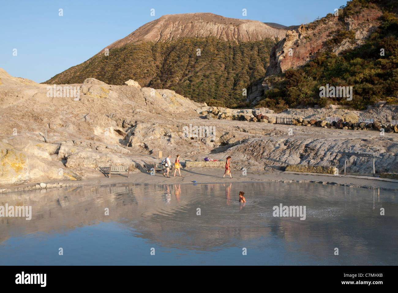 Mud baths vulcano aeolian hi-res stock photography and images - Alamy
