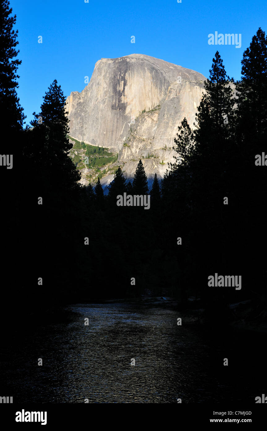 The Half Dome. Yosemite National Park, California, USA. Stock Photo
