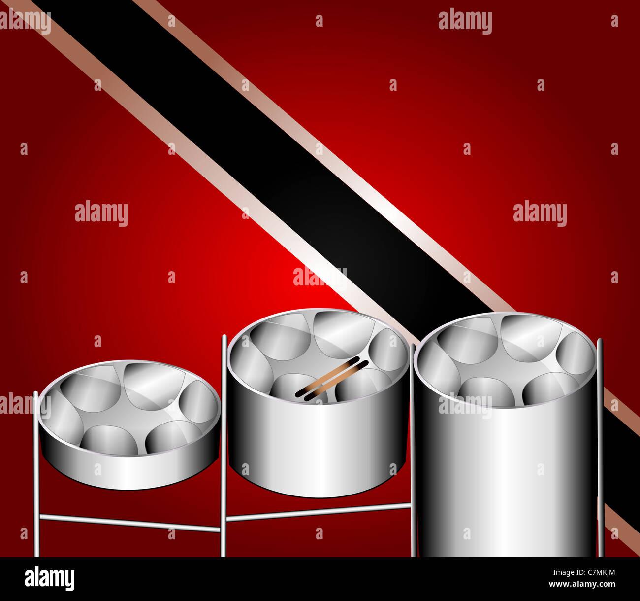 Trinidad steelpan drum hires stock photography and images Alamy