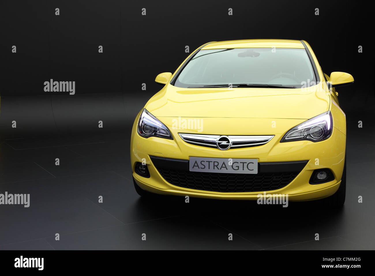The New Opel Astra GTC at the 64th IAA (Internationale Automobil Ausstellung) Stock Photo