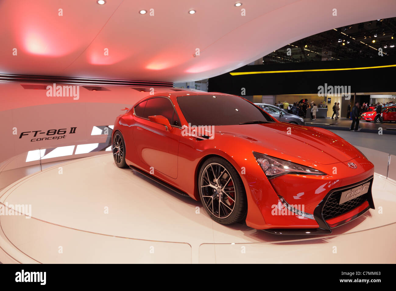 Toyota FT-86 II Concept Car at the 64th IAA (Internationale Automobil Ausstellung) on September 24, 2011 Stock Photo