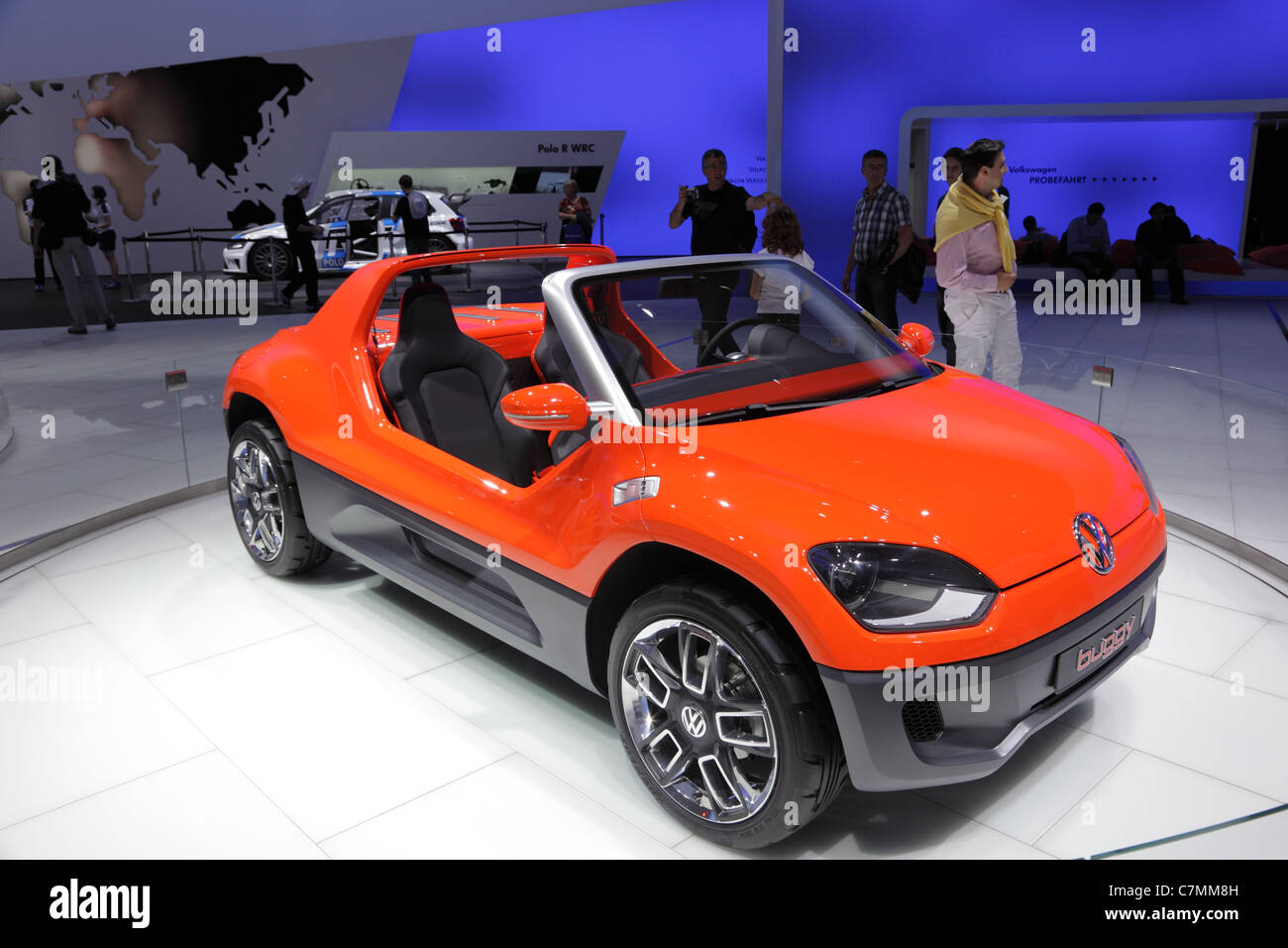 The New VW Buggy at the 64th IAA (Internationale Automobil Ausstellung) on September 24, 2011 in Frankfurt Stock Photo
