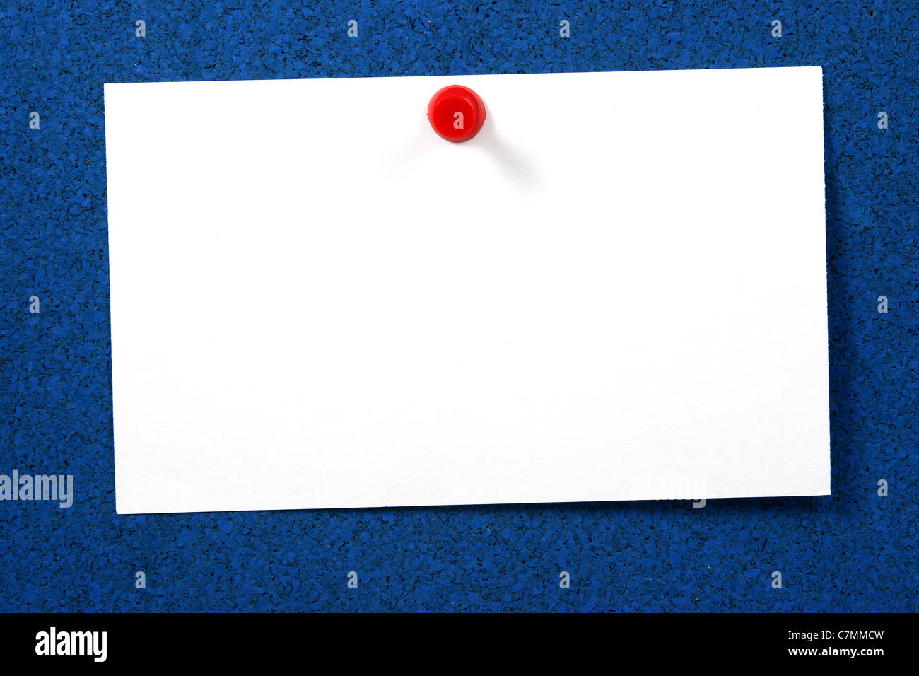 Empty white paper on a board to use as background for a message Stock ...