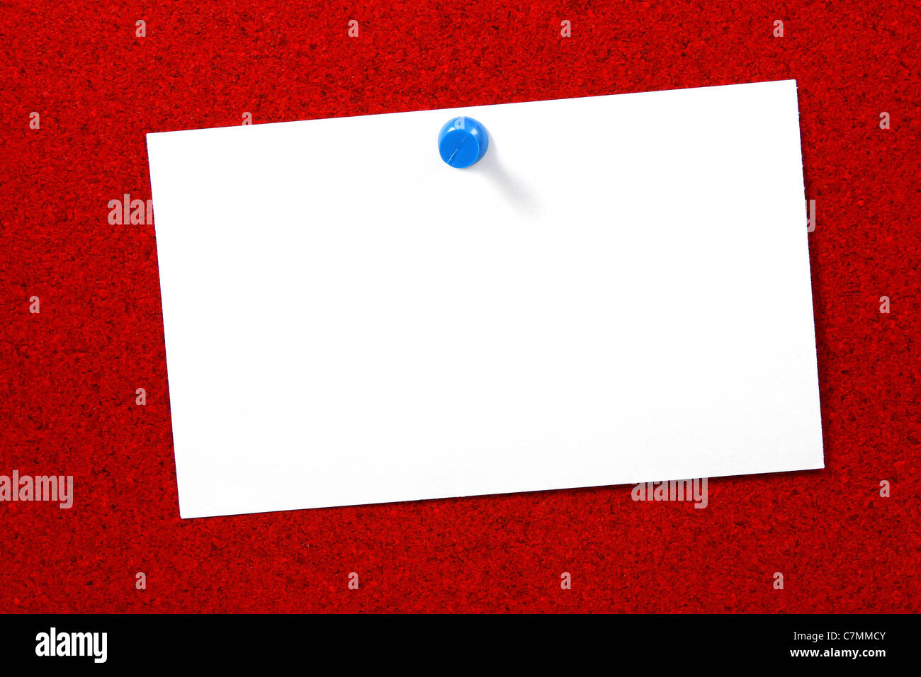 Empty white paper on a board to use as background for a message Stock ...