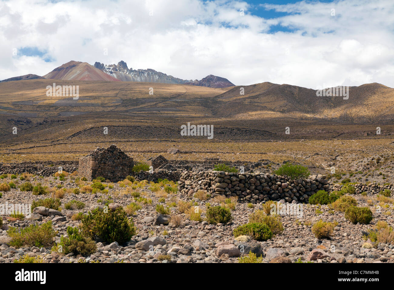 Scenic surrounds near Chantani, Bolivia Stock Photo