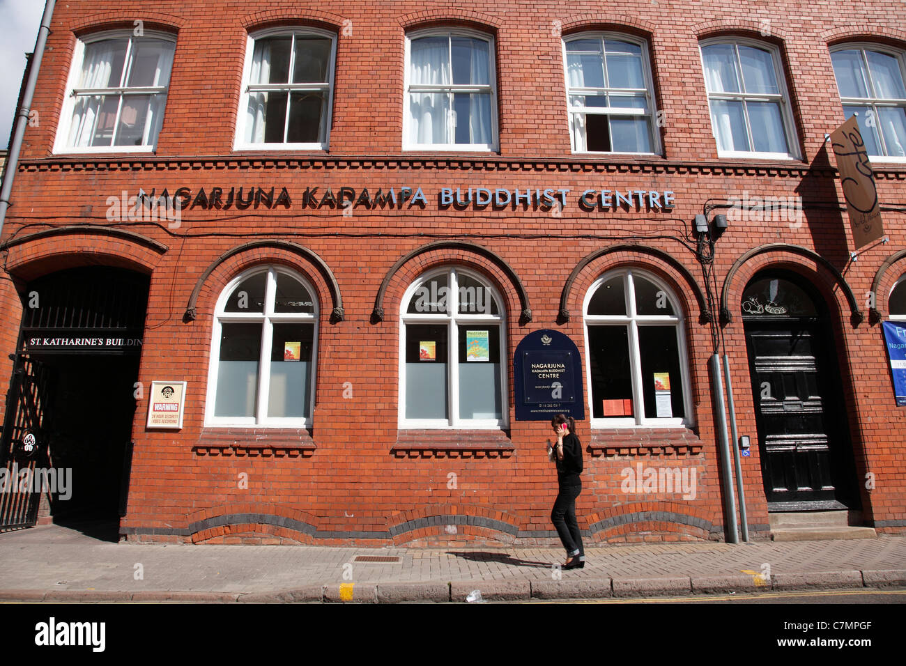 The Nagarjuna Kadampa Buddhist Centre, Leicester, England, U.K. Stock Photo