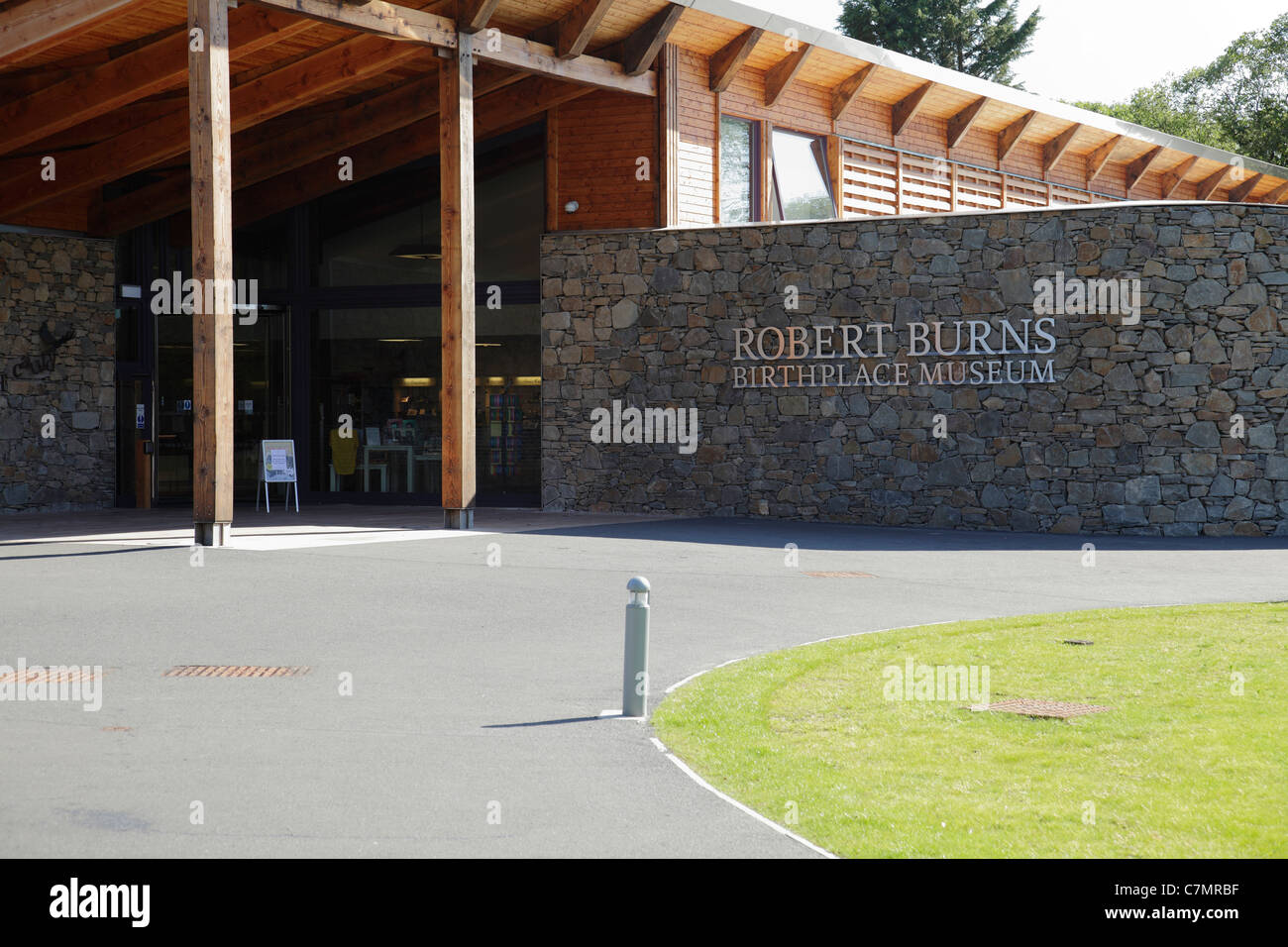 Robert Burns Birthplace Museum run by the National Trust for Scotland in Alloway, Ayrshire, Scotland, UK Stock Photo