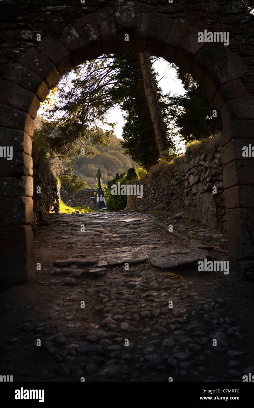 Gateway glendalough co wicklow ireland hires stock photography and