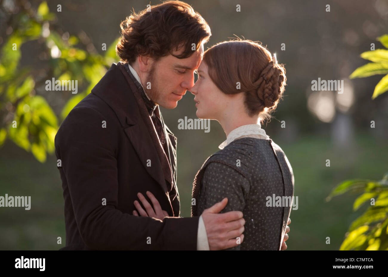 JANE EYRE 2011 Focus Films/BBC Films production with Mia Wasikowska and Michael Fassbender Stock Photo
