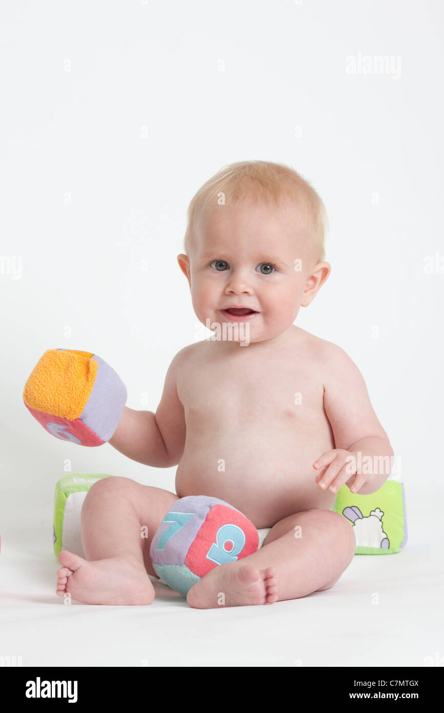 Nine Month old baby boy. PhotoJeff Gilbert Stock Photo Alamy