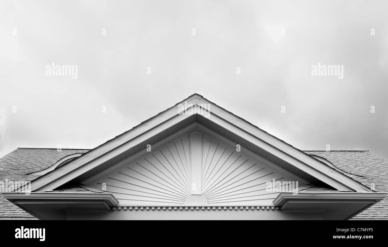 Triangle house design Black and White Stock Photos & Images Alamy