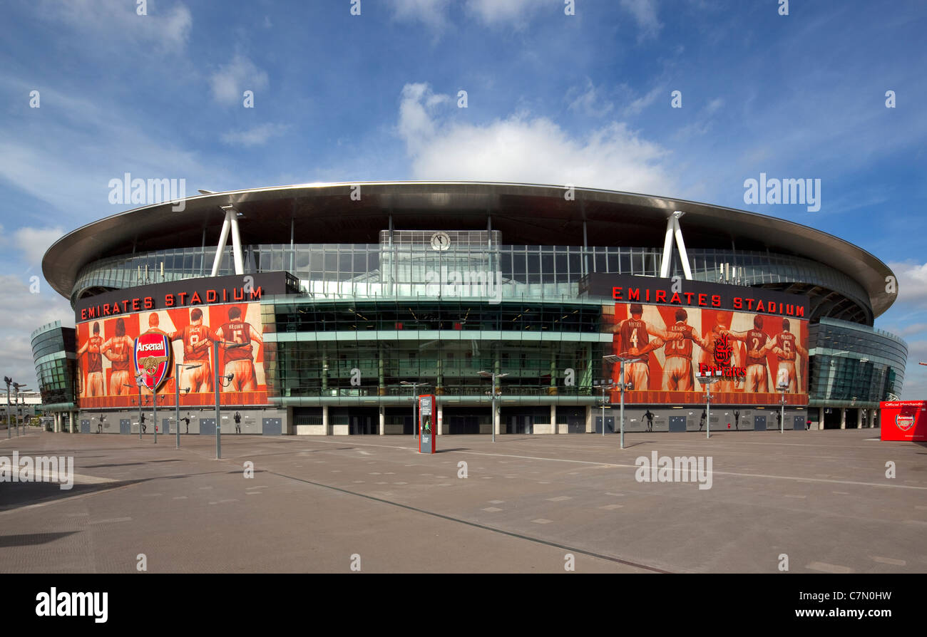Arsenal Emirates Stadium, Islington, London Stock Photo