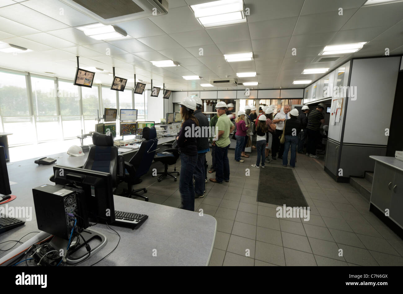 Control Room In The Selchp Energy Recovery Facility New