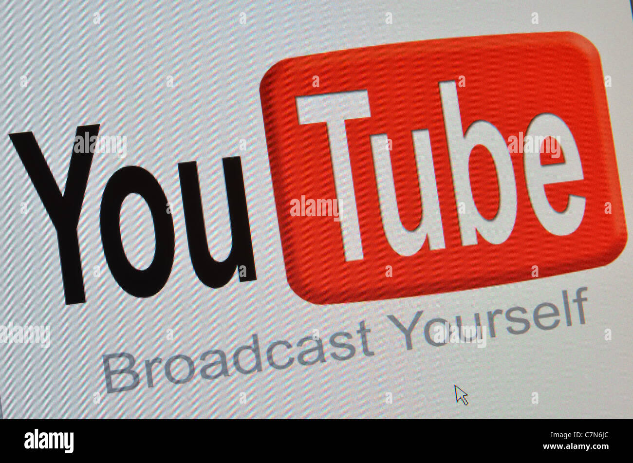 Youtube broadcast yourself hi-res stock photography and images