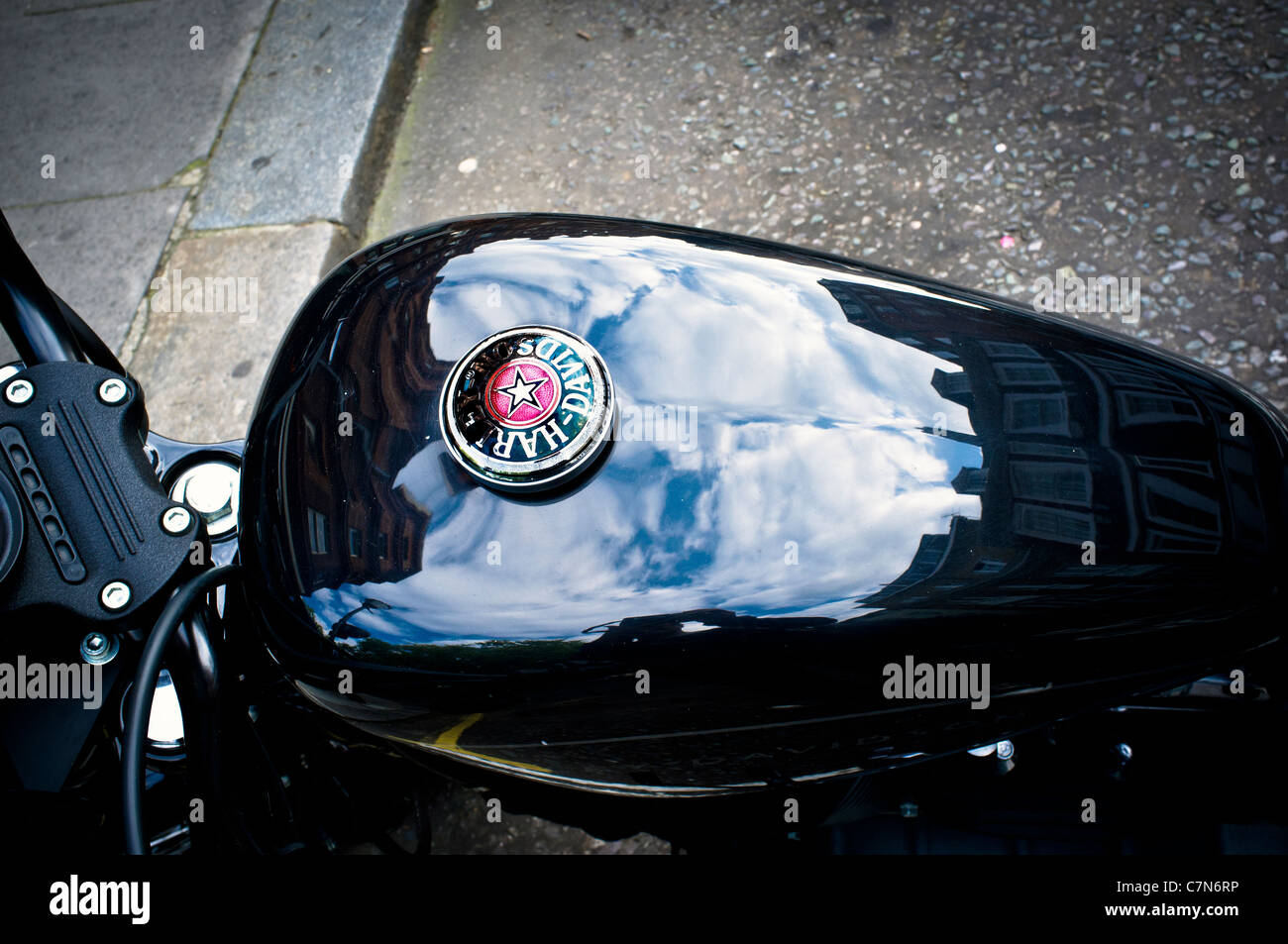 Motorbike fuel tank hi-res stock photography and images - Alamy