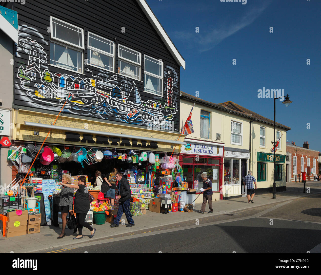 Walton on the Naze. Stock Photo