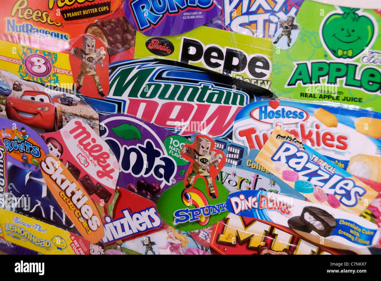 Brand logos collage hires stock photography and images Alamy