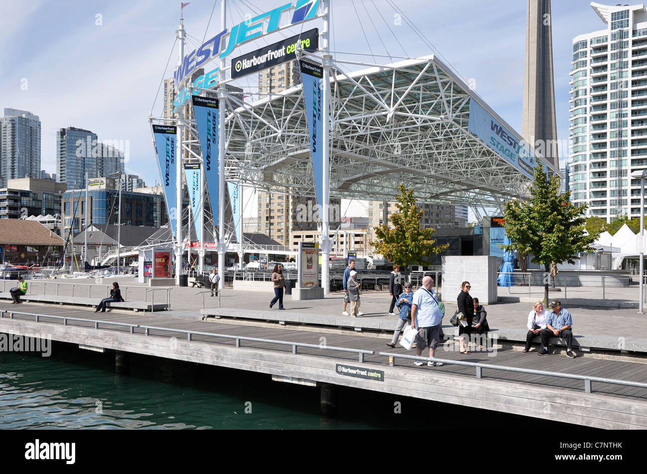 Harbourfront Centre Toronto Stock Photo