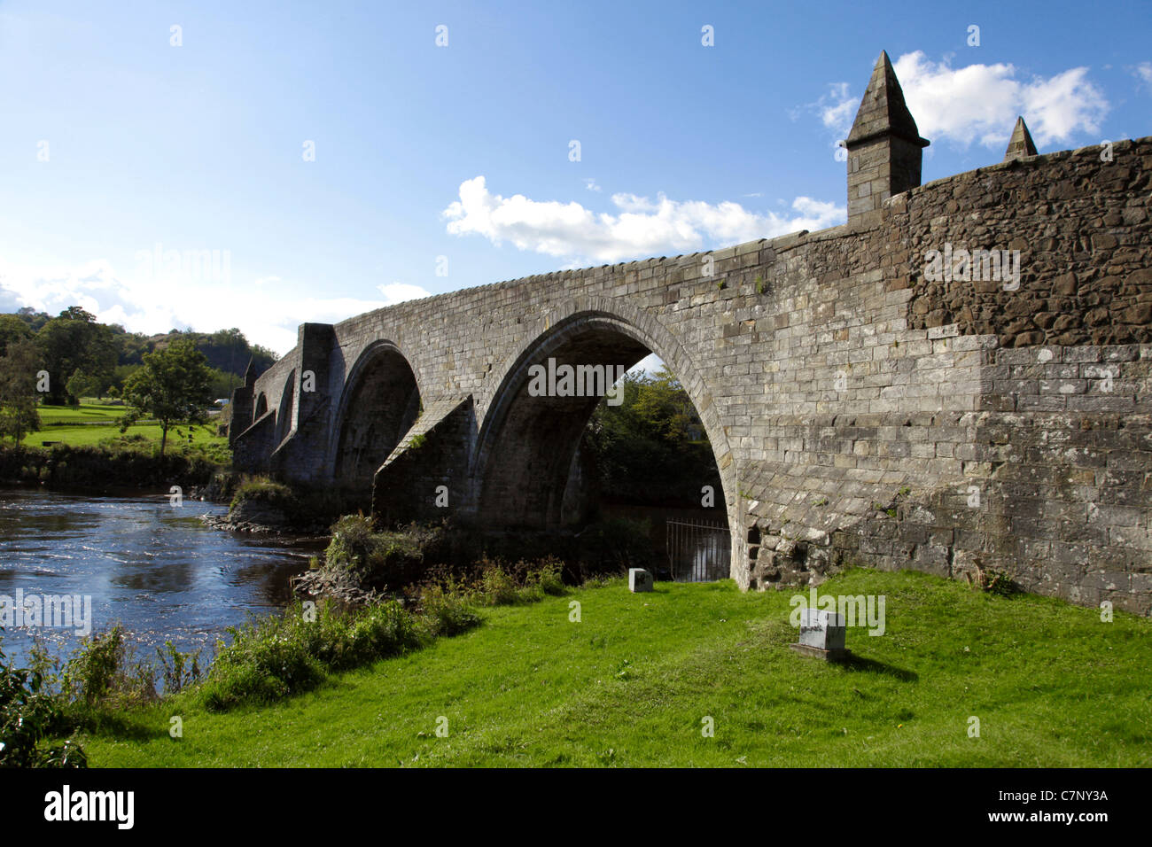 Stirling Old Bridge Scotland Stock Photo