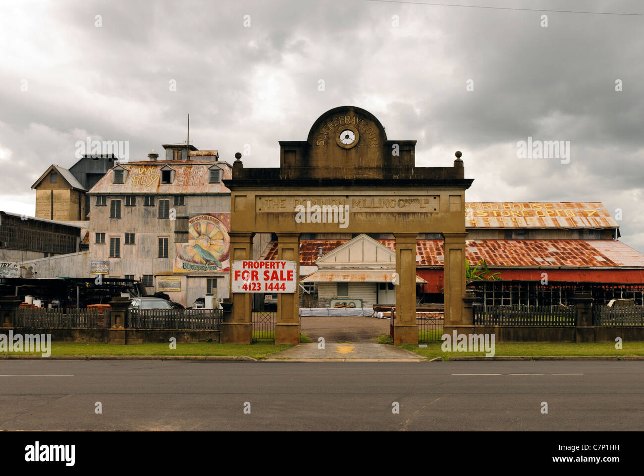 The Dominion Milling Company in Maryborough Queensland, Australia