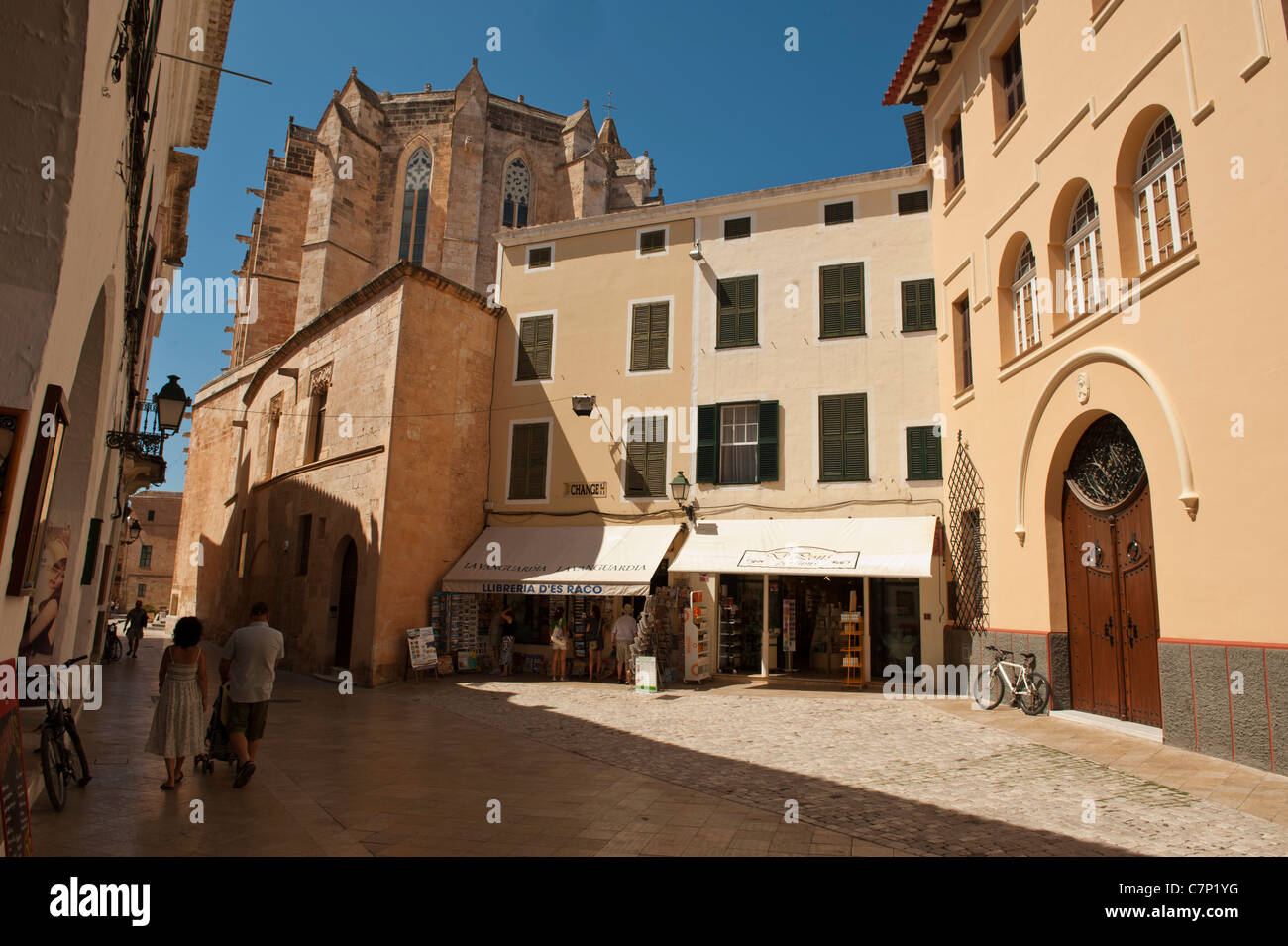Ciutadella Town, Balearic Islands, Spain Stock Photo
